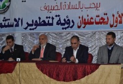 الحرية والعدالة بالدقهلية يلتقي رجال الأعمال للنهوض بالاقتصاد الوطني