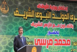 الرئيس مرسي: الشعب المصري مستمر في تحقيق الكثير من أهداف الثورة