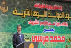 الرئيس مرسي: الشعب المصري مستمر في تحقيق الكثير من أهداف الثورة