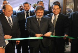 الرئيس مرسي يفتتح معرض القاهرة الدولي للكتاب في دورته الـ44