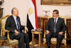 الرئيس مرسي يبحث توسيع التعاون الاقتصادي مع ماليزيا