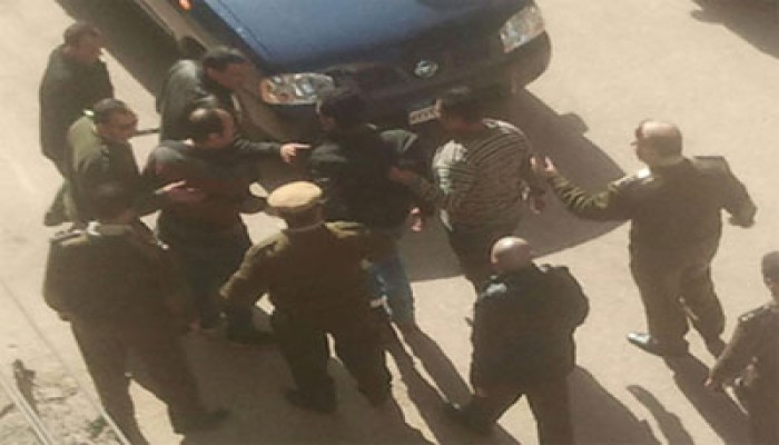 إلقاء القبض على بلطجي أسفل مقر "الحرية والعدالة" بالشرقية