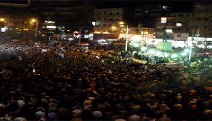 50 ألفًا بالشرقية يهتفون "ثوار أحرار بنأيد القرار"