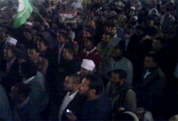 الآلاف في وقفة ومسيرة بسوهاج تأييدًا لقرارات الرئيس مرسي