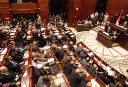 حضور إعلامي كبير لتغطية الجلسة الأخيرة لتأسيسية الدستور