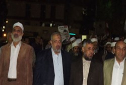 30 ألفًا بأسيوط يتظاهرون تأييدًا لقرارات الرئيس الثورية