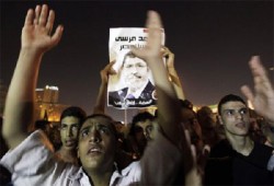 عشرات الآلاف بالمنوفية يهتفون: "الشعب يؤيد قرار الرئيس"