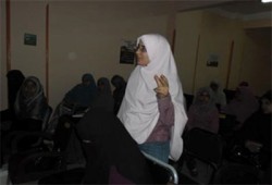 "اعرف دستورك" ندوة للحرية والعدالة لطالبات جامعة بسوهاج