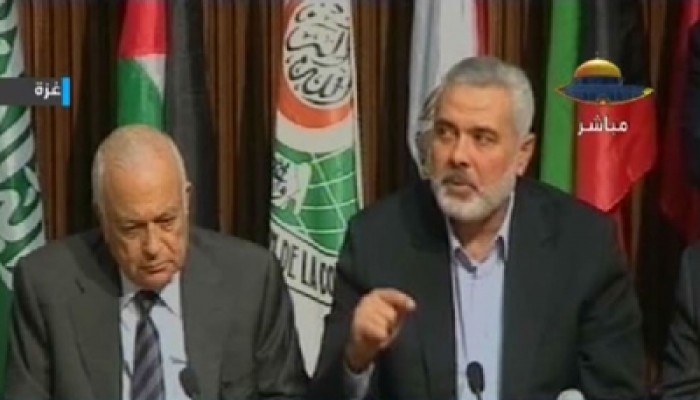 هنية: الموقف العربي المشرف وقوة المقاومة أربك الاحتلال