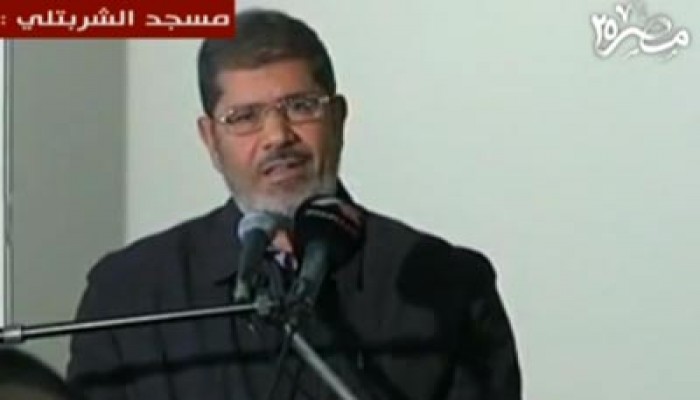 الرئيس مرسي: أحذر المعتدين على غزة.. ومصر تغيرت عن الأمس
