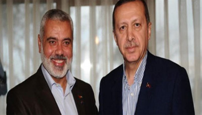 هنية يرحِّب بزيارة أردوغان المرتقبة لغزة