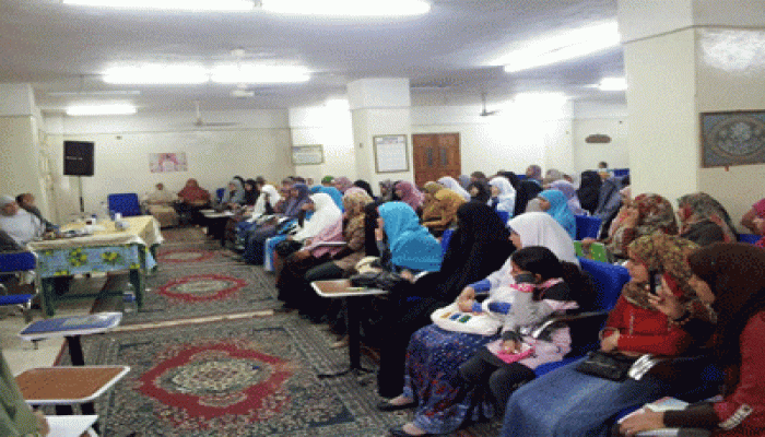 200 طالبة جامعية في ندوة "اعرف دستورك" بالشرقية