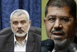 الرئيس مرسي لـ"هنية": مصر لن تسمح بالعدوان على غزة أو استمرار الحصار