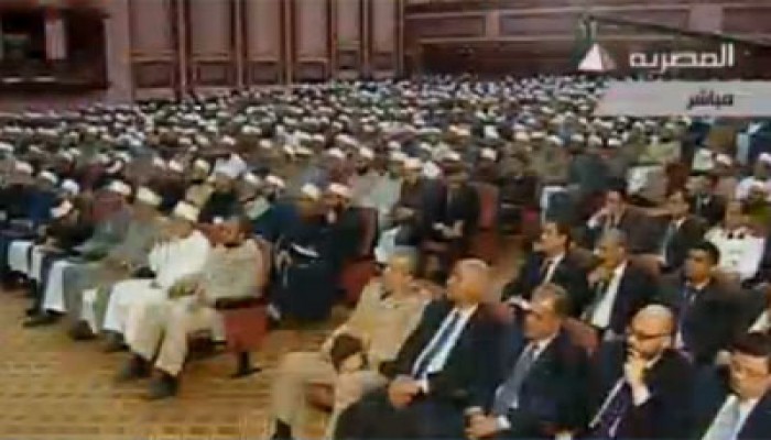 الرئيس مرسي يشهد احتفال الأوقاف بيوم الدعاة