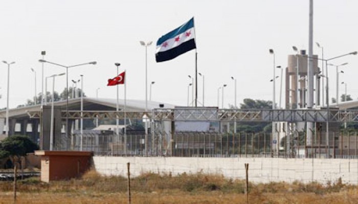 سقوط قذيفة صاروخية من سوريا داخل بلدة تركية
