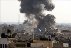 الاحتلال الصهيوني يشن 3 غارات على قطاع غزة