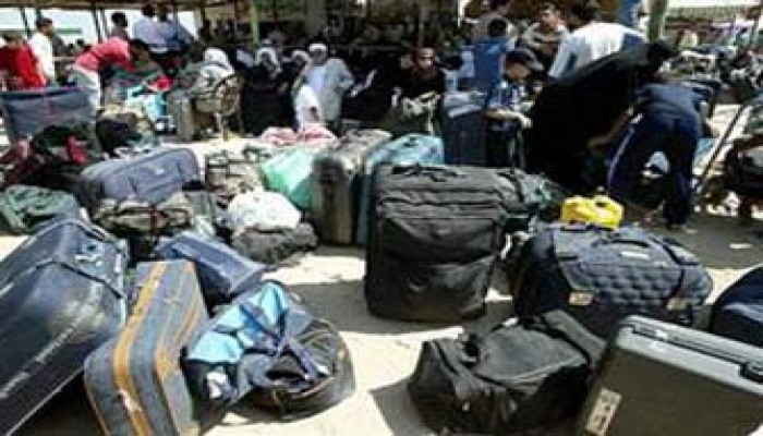 الفوج الأول من حجاج "غزة" يغادر مساء اليوم عبر مطار العريش