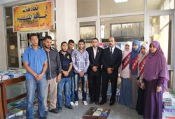 المعرض الأول لاتحاد طلاب جامعة الفيوم للارتقاء ثقافيًّا