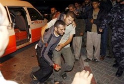 مروحيات صهيونية تقصف دراجة نارية جنوب غزة وتوقع إصابات