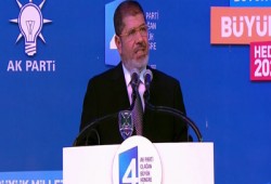 مرسي: التصدي لمحاولات السيطرة على الشعوب هدف لمصر وتركيا