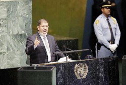 "تايم": خطاب الرئيس المصري أمام الأمم المتحدة يعكس صعود نجم مرسي