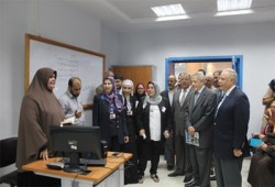 المستشار حسن النجار يفتتح مكتبة مصر العامة بالزقازيق