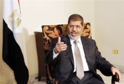 الرئيس مرسي يلتقي رئيس إندونيسيا ورئيس وزراء لبنان