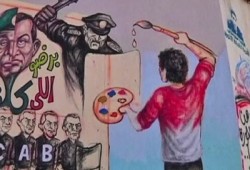 الفن الجرافيتي في مهرجان القاهرة السينمائي الدولي