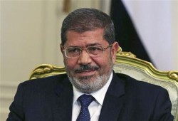 الرئيس مرسي يستقبل وزير خارجية فرنسا