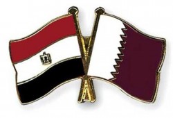 وزير العدل القطري يجتمع مع السفير المصري لدى الدوحة