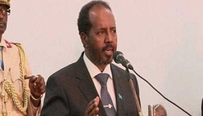 الرئيس مرسي يهنئ حسن شيخ بمناسبة انتخابه رئيسًا للصومال