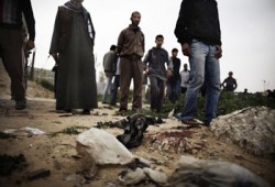 3 شهداء في قصف صهيوني على بيت حانون شمال غزة