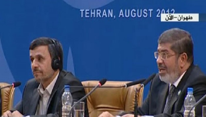 الرئيس مرسي: نظام الأسد قمعي والدم السوري في رقابنا جميعًا