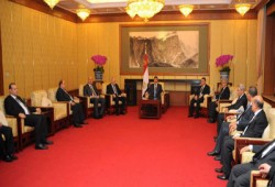 الرئيس مرسي يلتقي الجالية المصرية في الصين