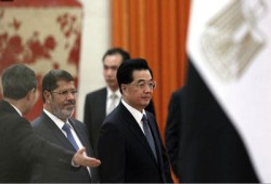 الرئيس مرسي يدعو القادة الصينيين لزيارة مصر