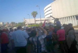 هتافات "بنحبك يا مرسي" تطرد مظاهرة للفلول بالدقهلية