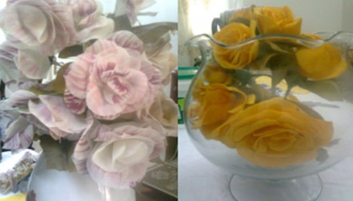 جددي بيتك في العيد.. واصنعي باقة ورد من "إيشاربك" القديم