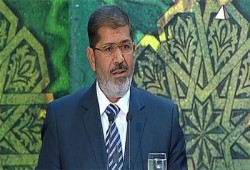 الرئيس مرسي يشهد احتفال ليلة القدر