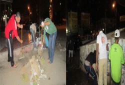 "وطن نظيف" تواصل فعالياتها في بورسعيد لليوم الثاني