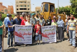 د. الجزار يشارك في مبادرة "وطن نظيف" بأكتوبر وزايد