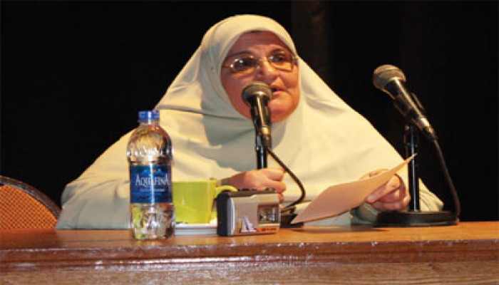 نور الهدى سعد لـ(إخوان أون لاين): أسعى لتحقيق خيرية الأمة بالإعلام