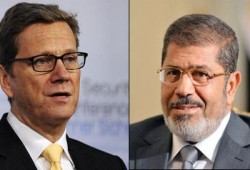وزير خارجية ألمانيا يزور القاهرة ويلتقي الرئيس مرسي غدًا