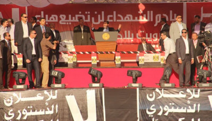 جماهير المنيا: أداء الرئيس للقسم بالتحرير احترام واحتماء بالشعب