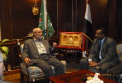 المرشد العام يستقبل السفير السوداني