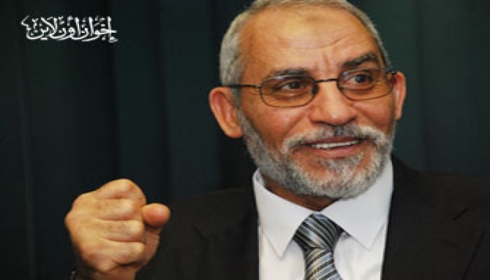 المرشد العام يهنئ د. مرسي بانتخابه رئيسًا للجمهورية