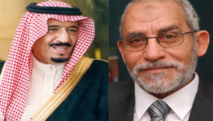 المرشد العام يهنئ الأمير سلمان بن عبد العزيز بولاية العهد