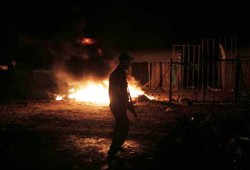 إصابة فلسطينيين جراء قصف صهيوني لغزة