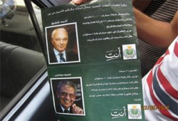 "بثينة كامل" تقود دعاية شفيق بحلوان