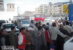 طوابير السولار تخطف الأضواء من "الرئاسة" بكفر الشيخ
