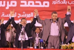اليوم.. الشاطر في مؤتمر دعم مرسي بالعاشر